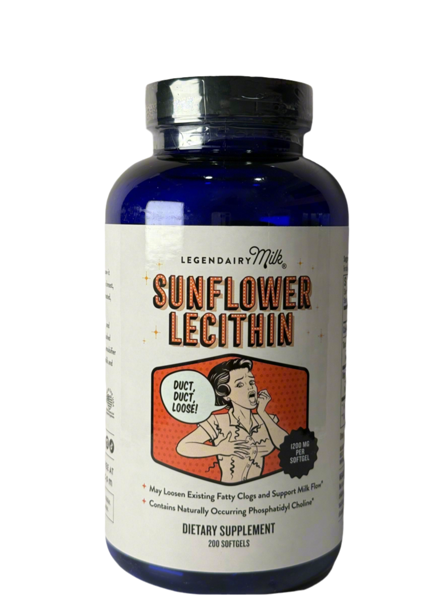 Legendairy Milk Sunflower Lecithin 1200mg 200 Softgels Milk Flow