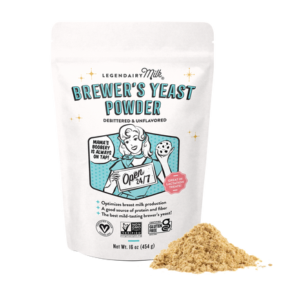 Legendairy Milk Brewer's Yeast Powder - Unflavoured - 16oz