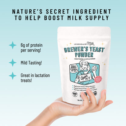 Legendairy Milk Brewer's Yeast Powder - Unflavoured - 16oz