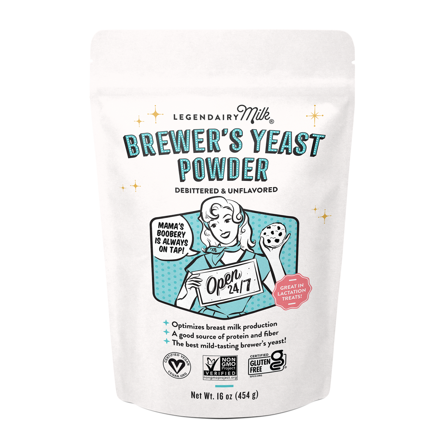 Legendairy Milk Brewer's Yeast Powder - Unflavoured - 16oz