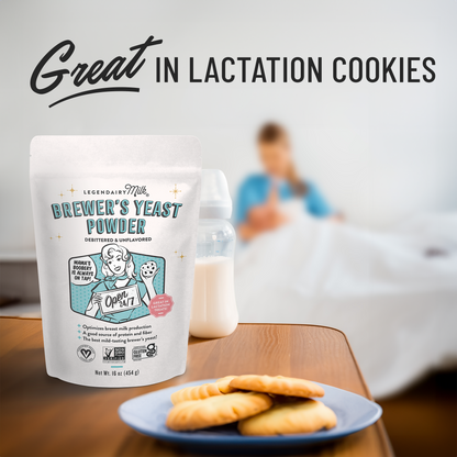 Legendairy Milk Brewer's Yeast Powder - Unflavoured - 16oz